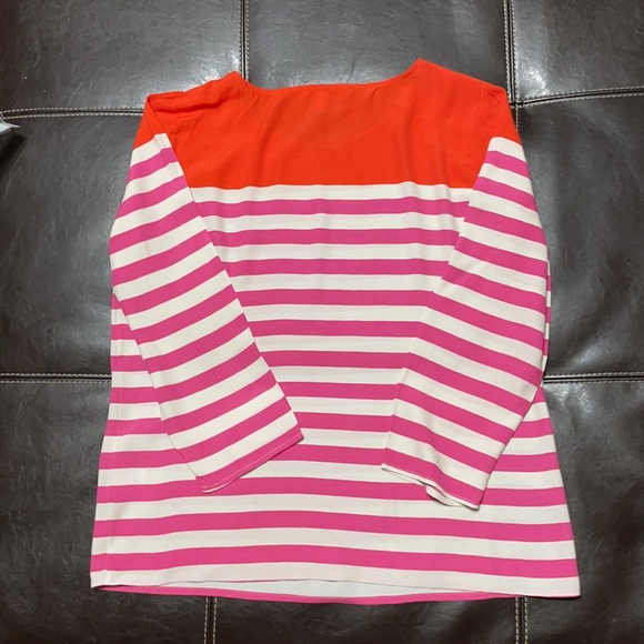 J Crew Tabitha blouse in color-block - Picture 4 of 8